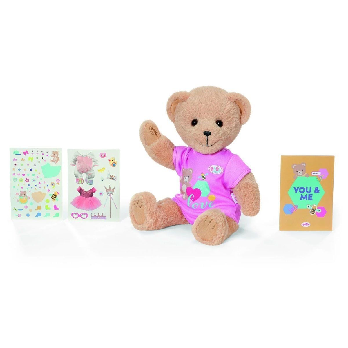 837139 Baby Born Ayıcık- Pembe 36 Cm