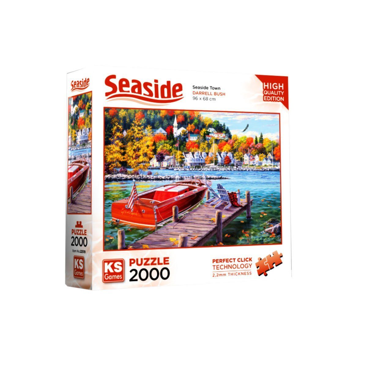 22519 Fish Creek 2000 Parça Puzzle-Ks Puzzle