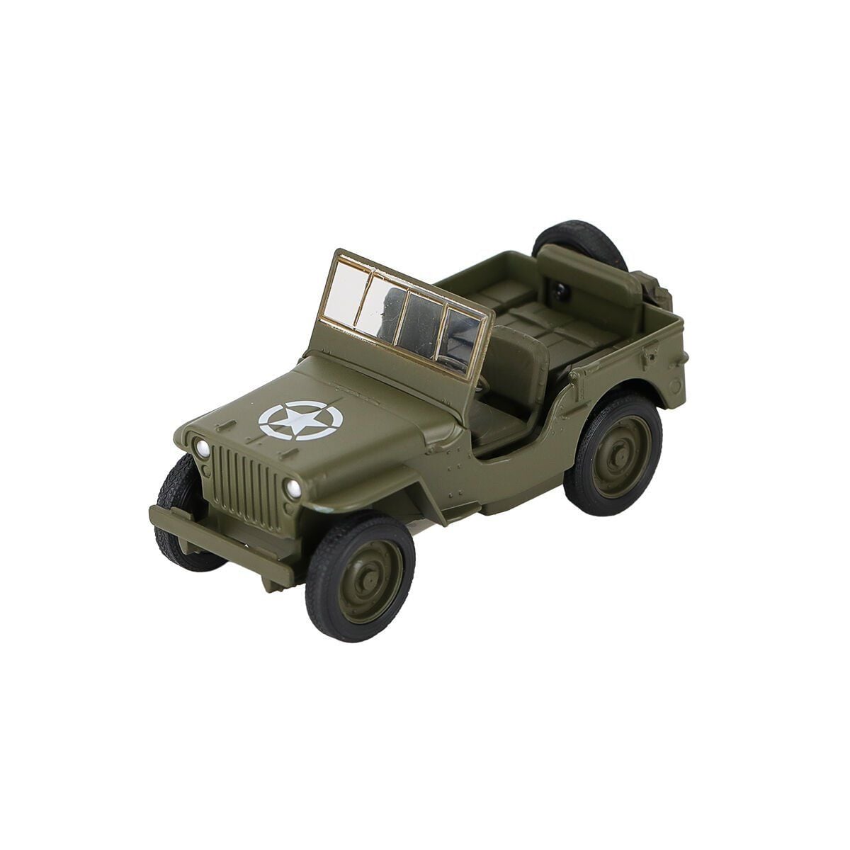 43723 Welly Jeep Willys 1:32-Karsan Oyuncak