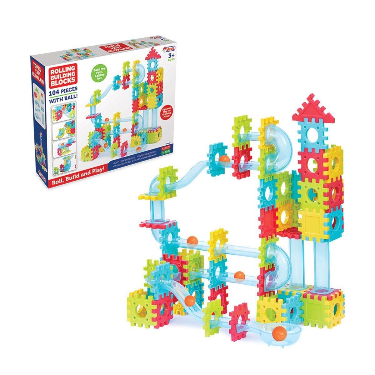 04045 Toplu Yapı Blokları 104 Parça-Fentoys
