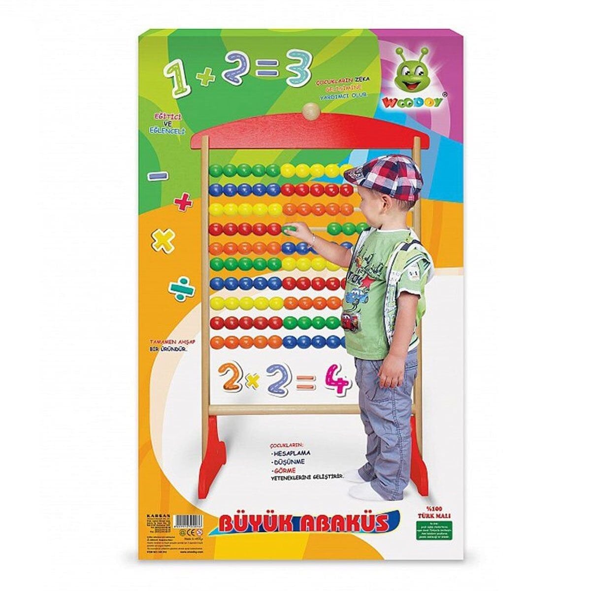 Kr031 Woodoy Abaküs 100Lü