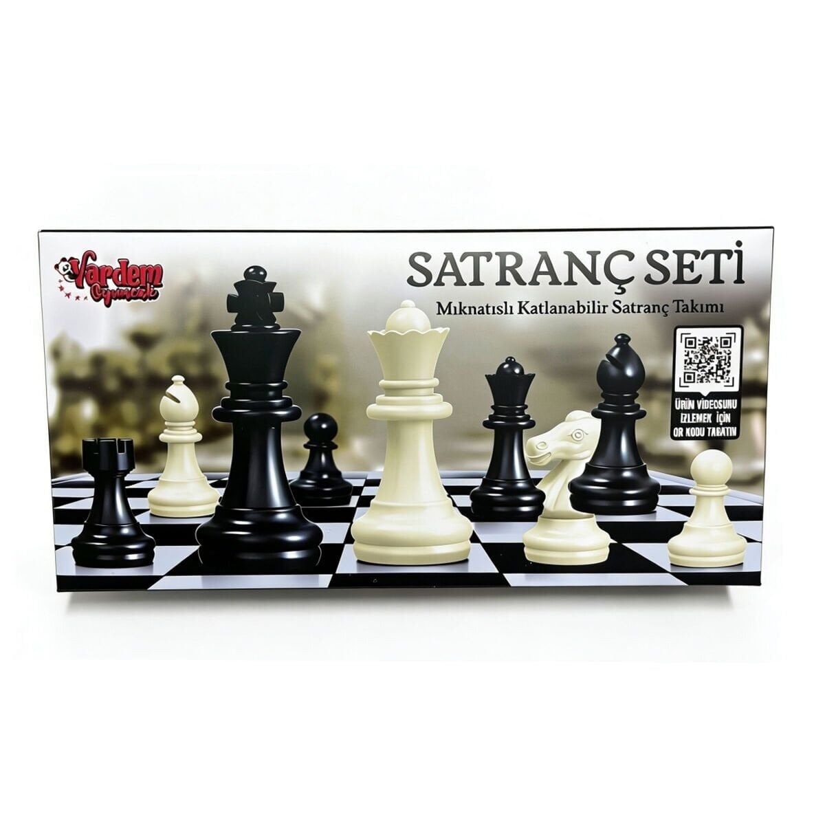 Vrd10660 Miknatisli Katlanabi̇li̇r Satranç Set