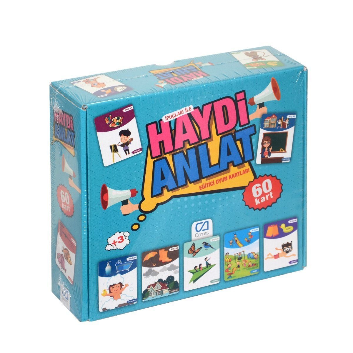 5080 Ca Games, Haydi Anlat- Eğitici Oyun Kartları / +3 Yaş