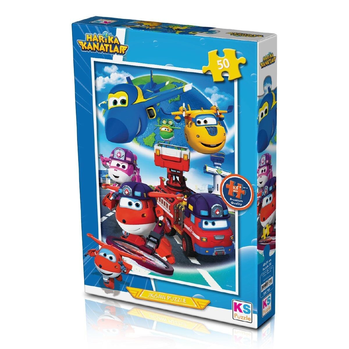 Hk 709 Harika Kanatlar 50 Parça Puzzle-Ks Puzzle