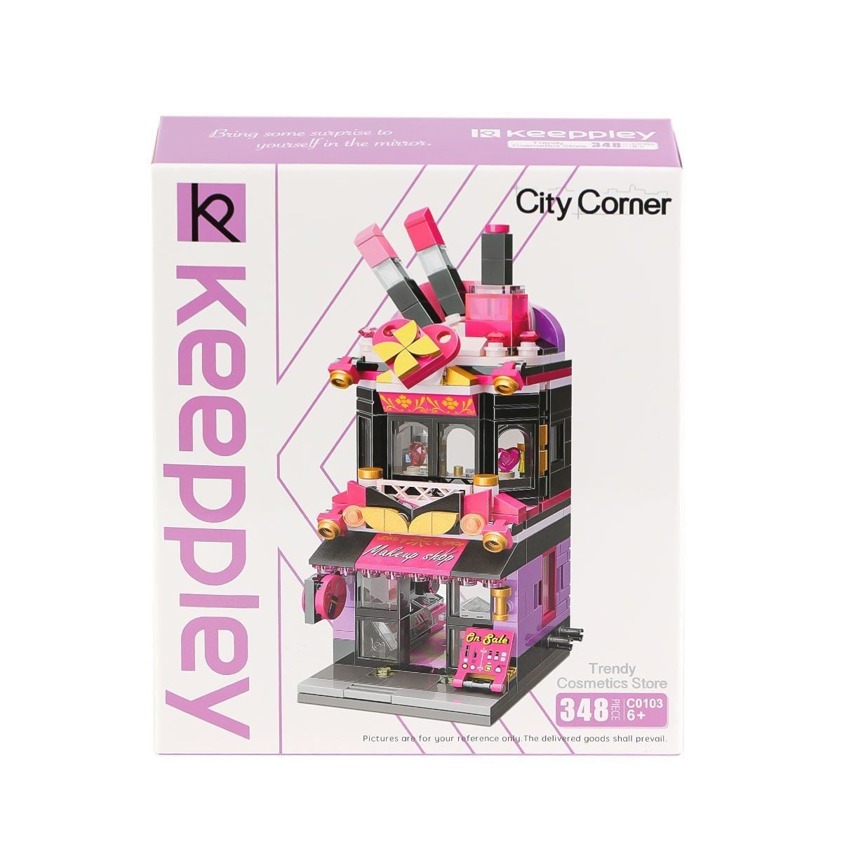 Kp0103 Keeppley Cosmetics Store Blok Seti-Vagon Life