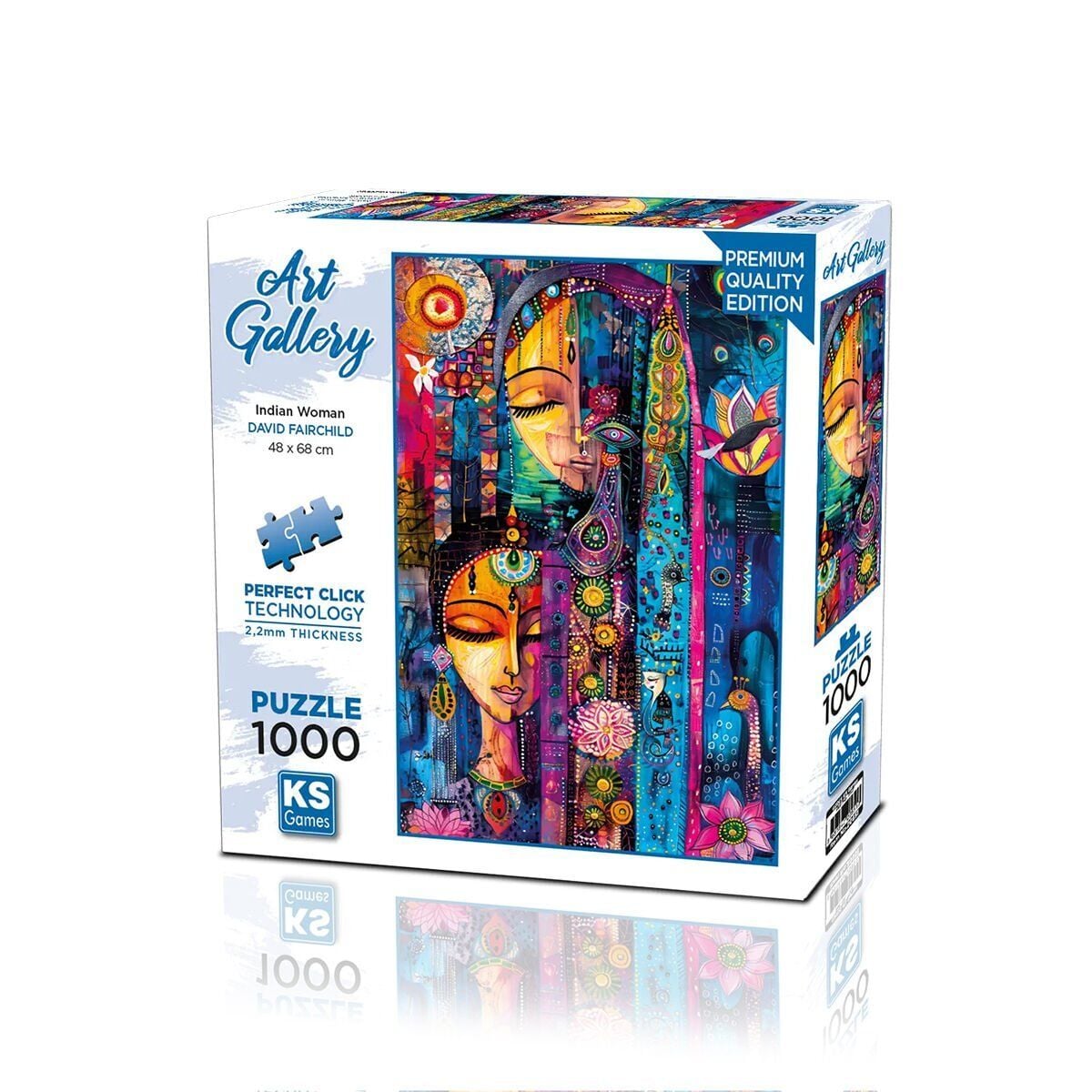 20851 Puzzle 1000 İndi̇an Woman