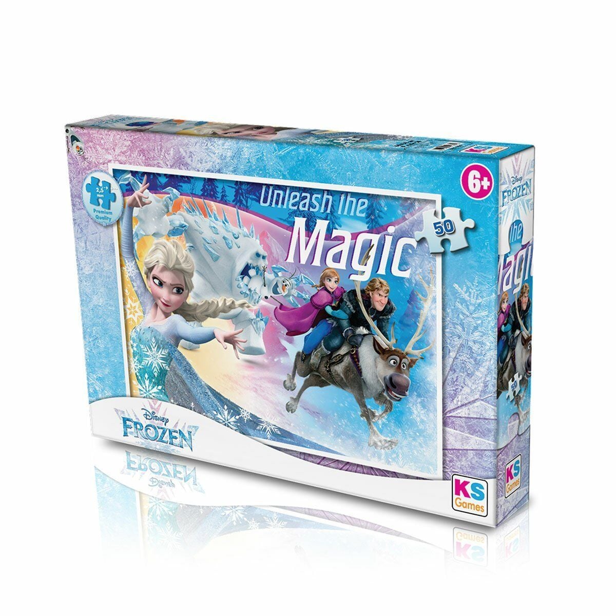 Frz709 Frozen 50 Parça Çocuk Puzzle-Ks Puzzle