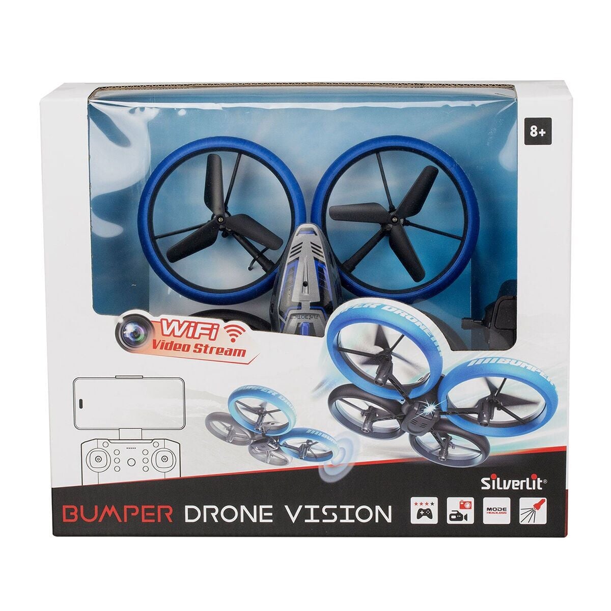 Sil 84829 Bumper Drone Vi̇si̇on Wi̇th Cam