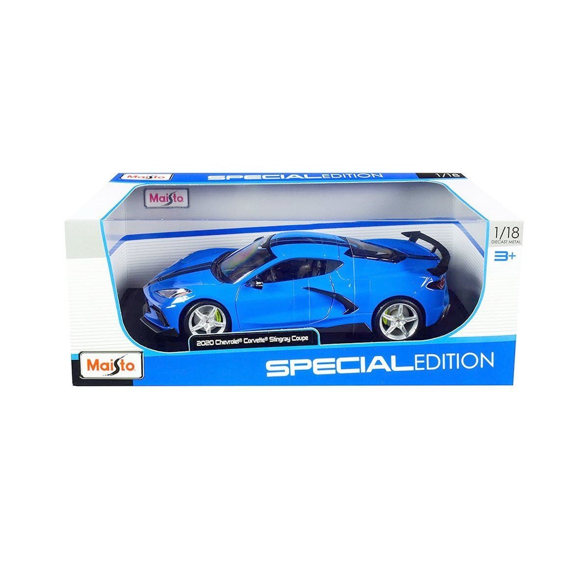 Mais 31455 Maisto 1/18 2020 Model Chevrolet Corvette Stingray Coupe Model Araba