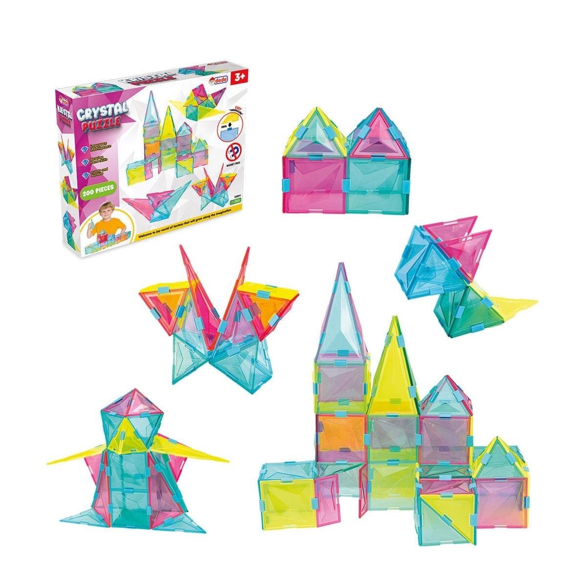 03924 Kri̇stal Puzzle 200 Prç
