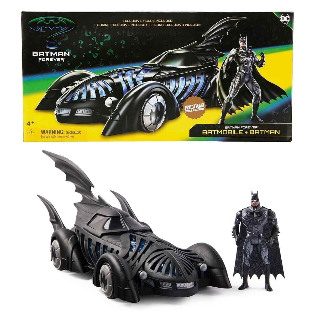 1005615 Sun-Spm-Fi̇gür Set Retro Collection Dc Batmobile Batman 1 Fgr. Exc.