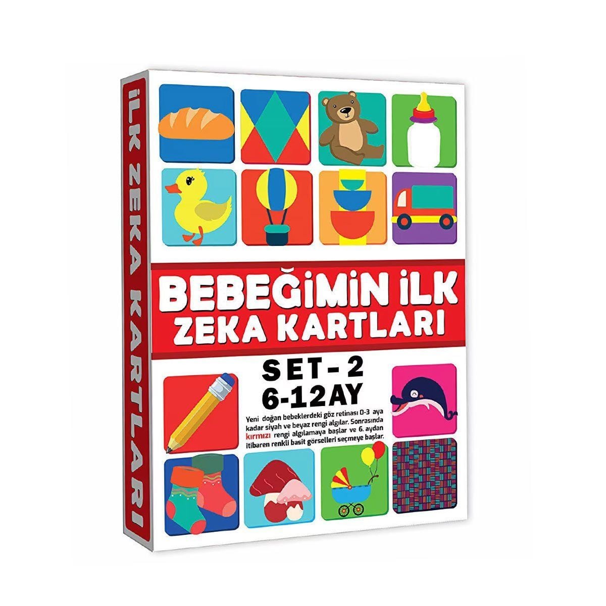 2205 Eği̇ti̇ci̇ Kartlar 6-12 Ay Zeka Kartlari