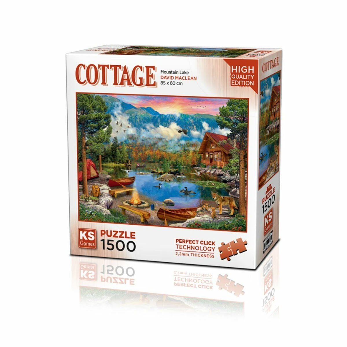 22036 Mountain Lake 1500 Parça Puzzle-Ks