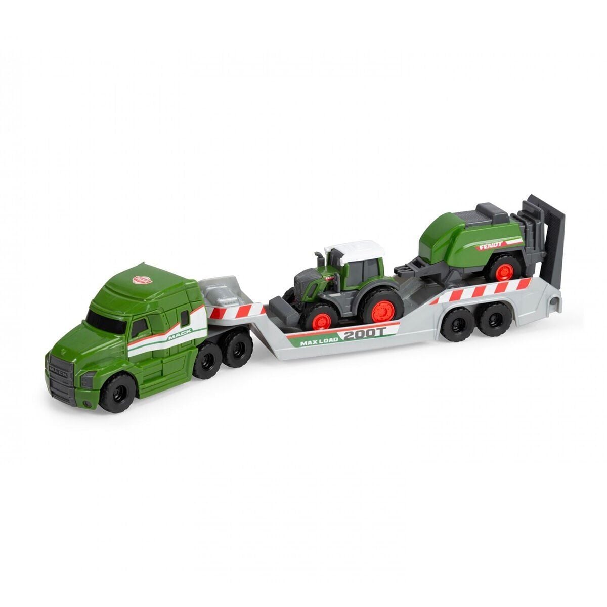 203735006 Fendt Micro Farm Truck Freewheel Mack Truck Trailer With Fendt Tract