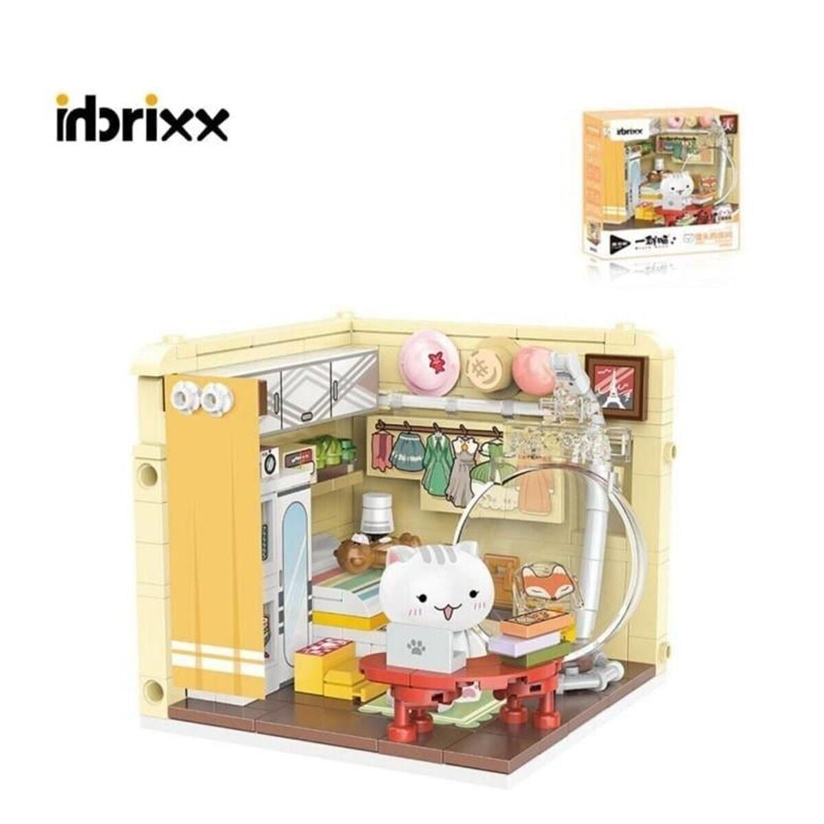 P885003 Panlos Kedi̇ Mutfak 252 Parça Block Oyuncak