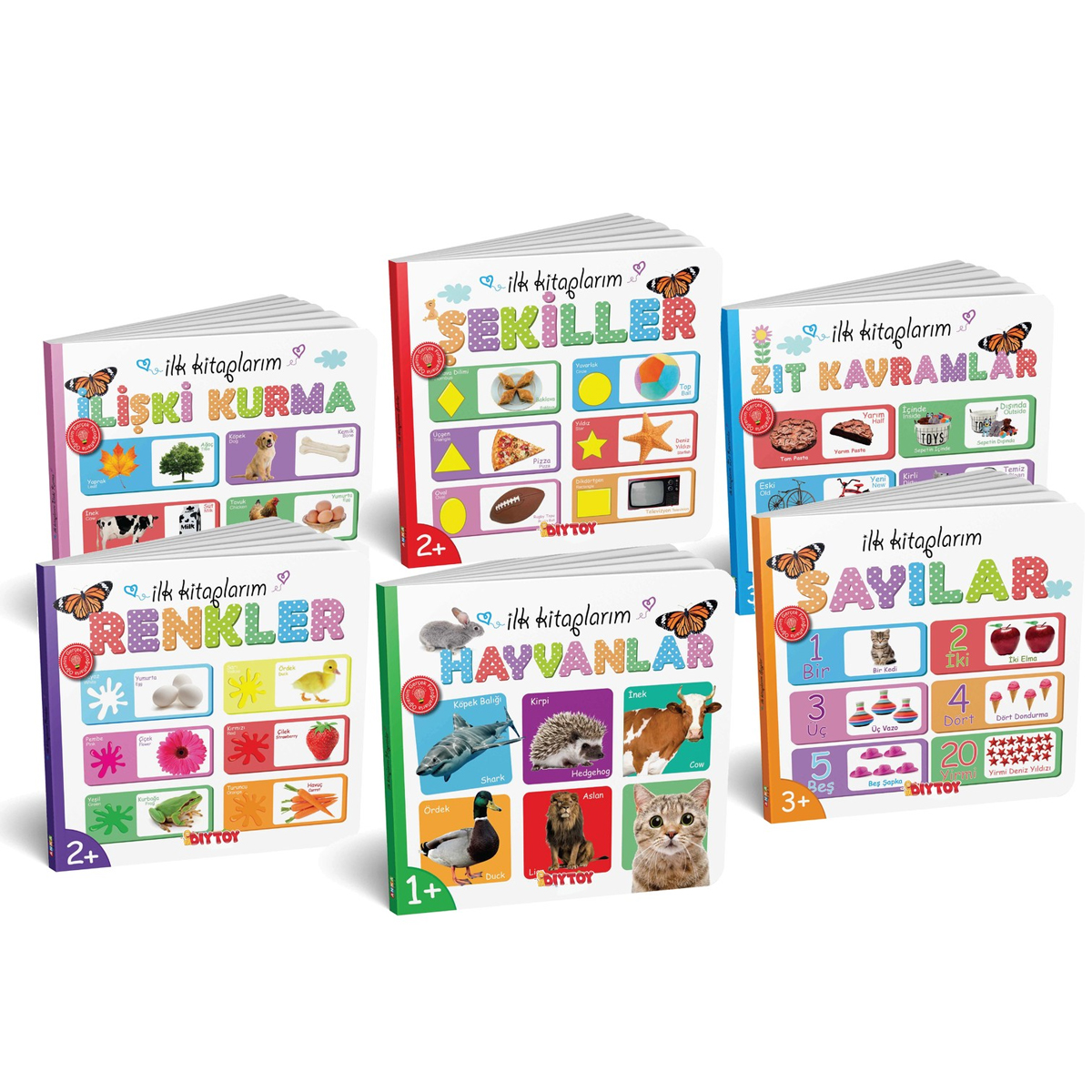 7202 İlk Ki̇taplarim 6Li Set