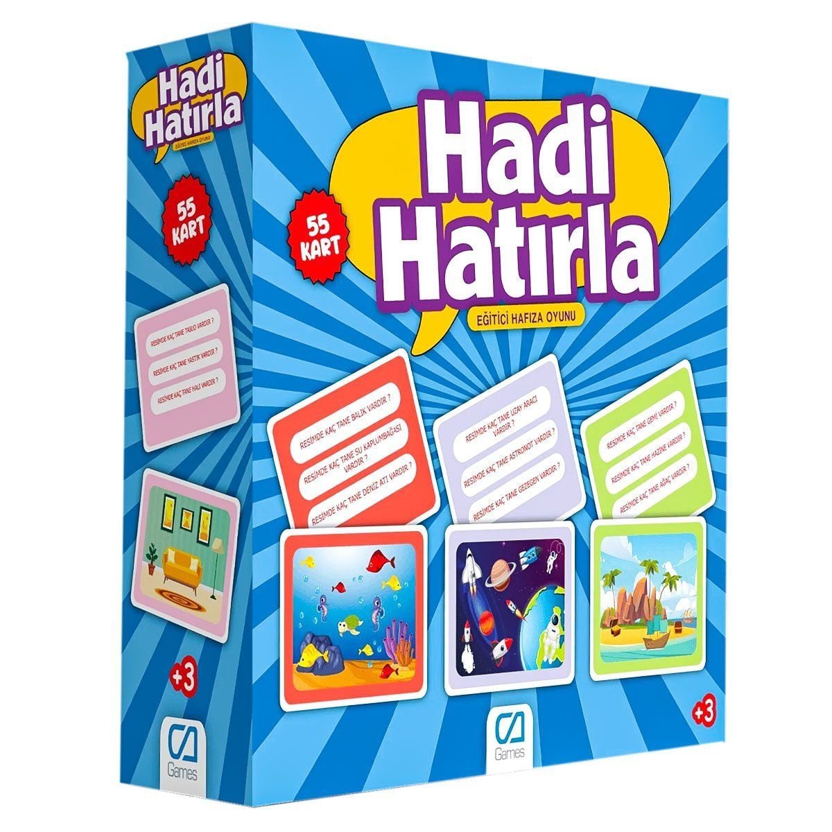 5108 Ca Games, Hadi Hatırla- Eğitici Hafıza Oyunu / +5 Yaş