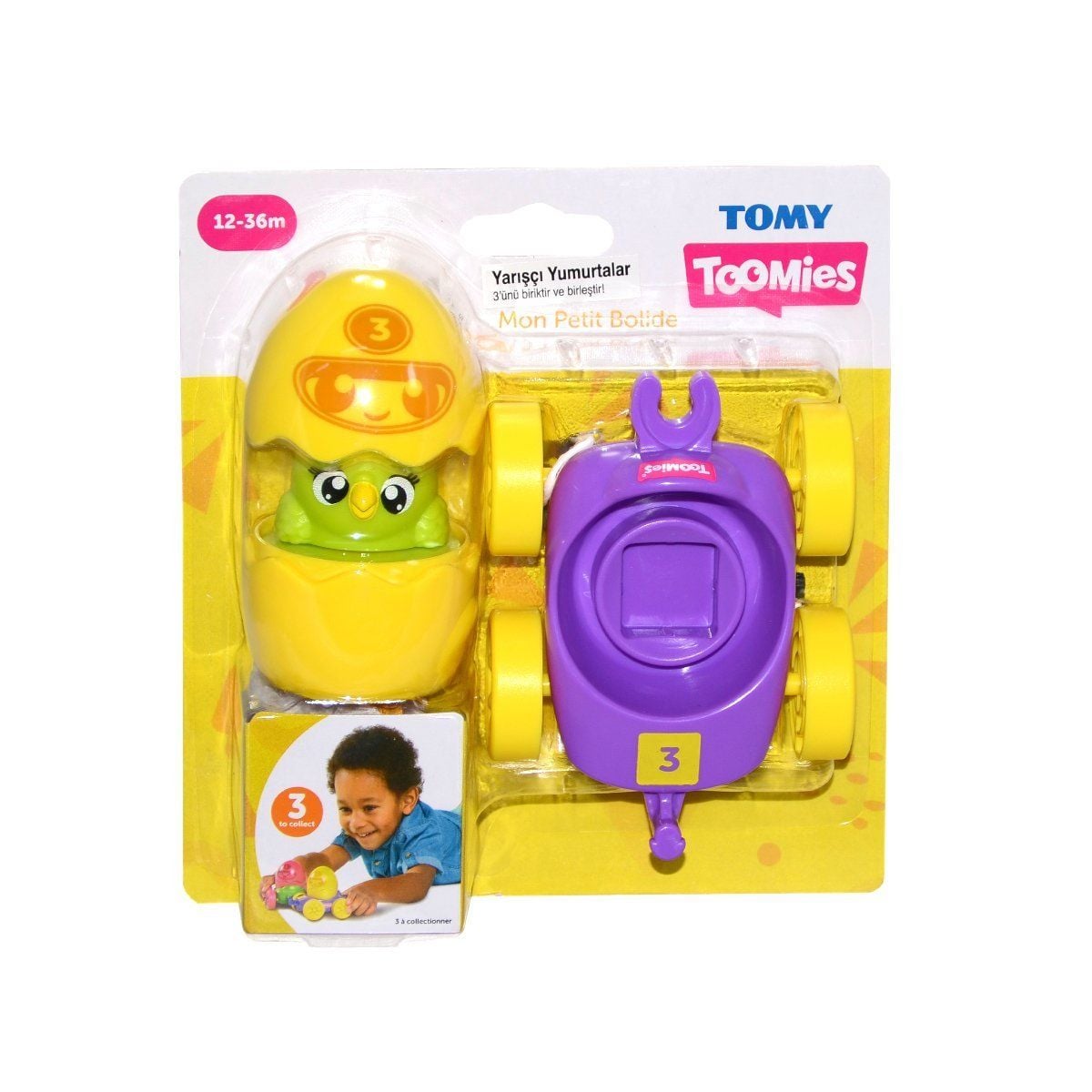 73088 Tomy- Yarışcı Yumurtalar 12-36 Ay