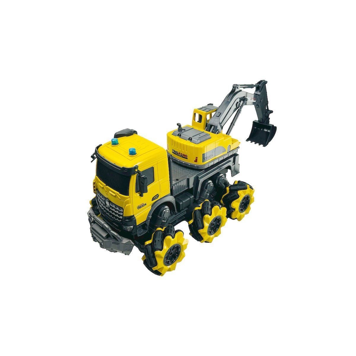Yj-075-4 1:14 Uzaktan Kumandalı Full Fonksiyon 2.4G Kamyon Kazıcı-Vardem