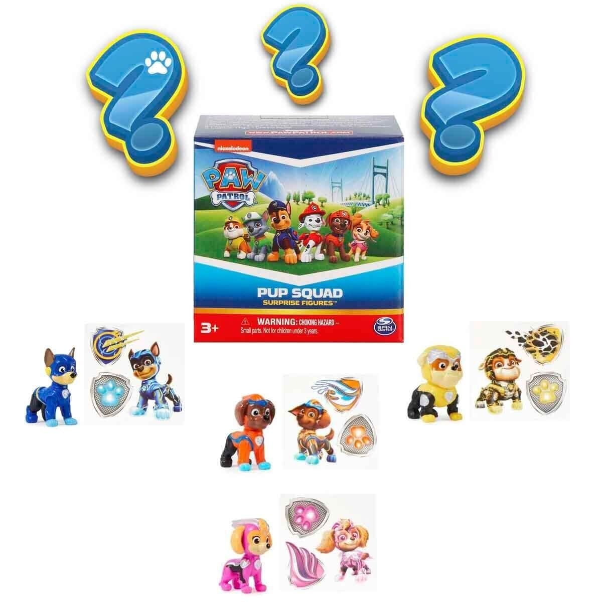 1060041 Sun-Spm-Fi̇gür Paw Patrol Süper Fi̇lm Pup Squad Fi̇gürleri̇ Sürpri̇z Paket 36