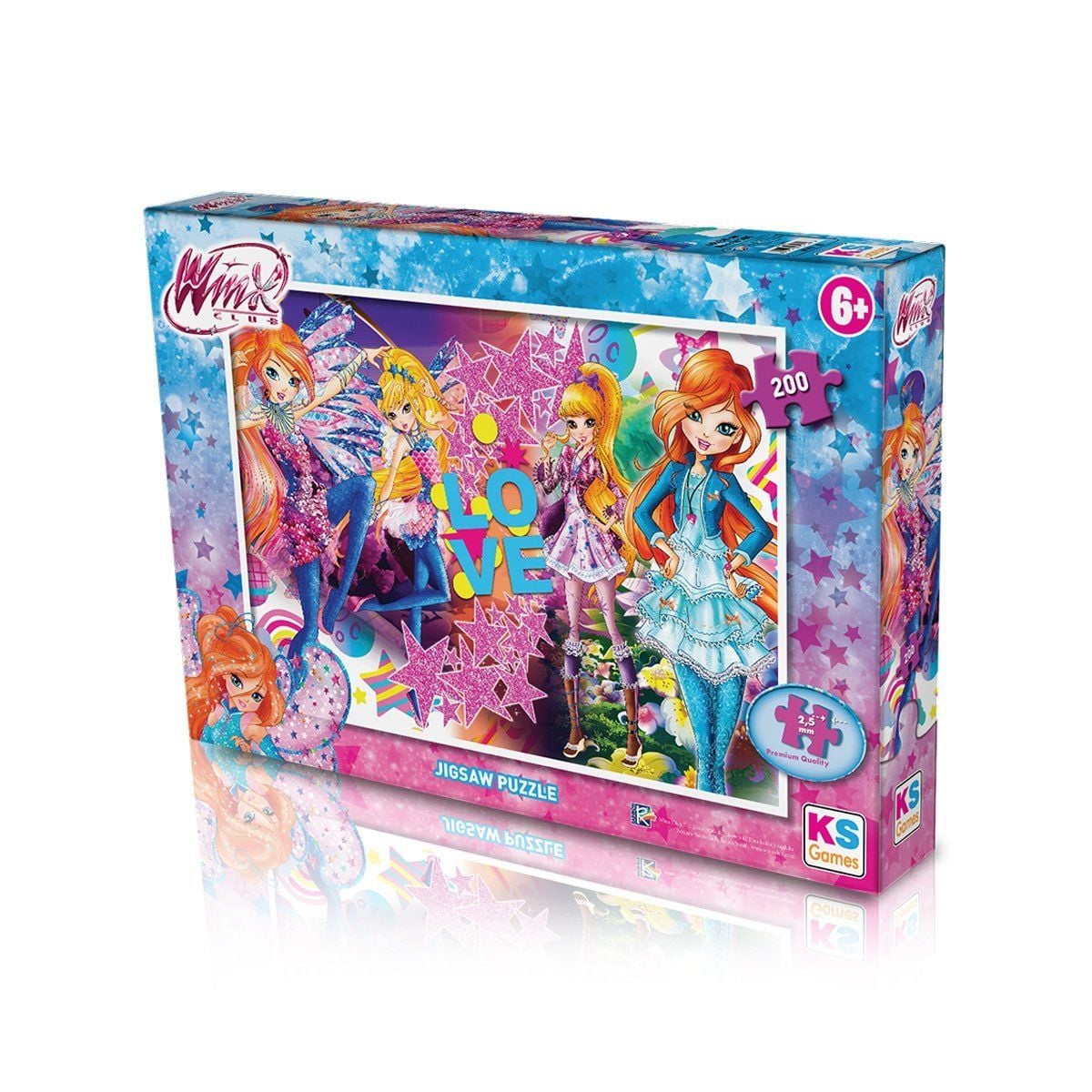 Winx113 Ks Winx / 200 Parça Puzzle