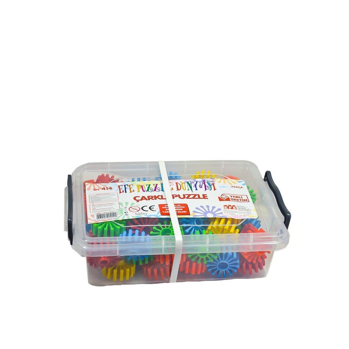 414 Kut.60 Parça Çarkli Puzzle