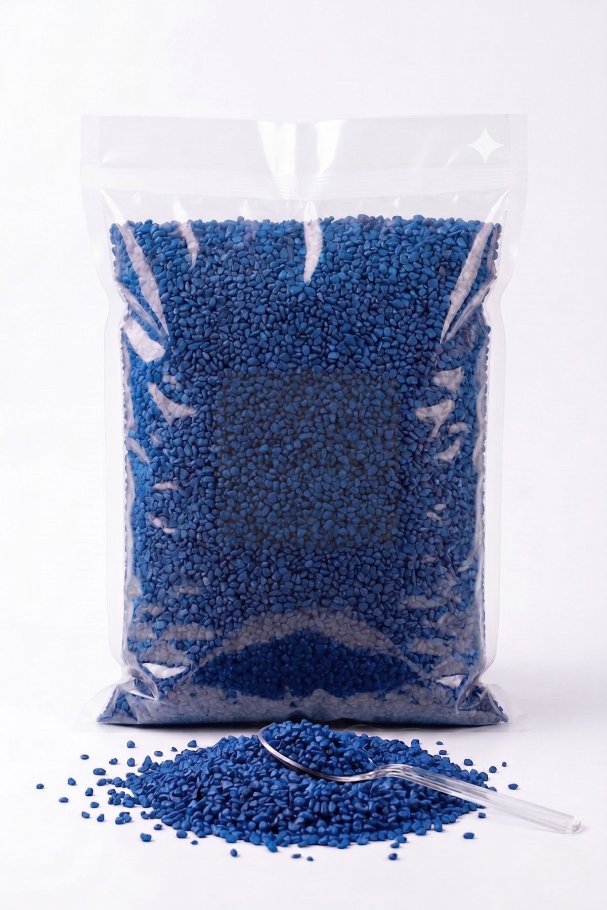 Akvaryum İnce Çakıl Mavi 10Kg