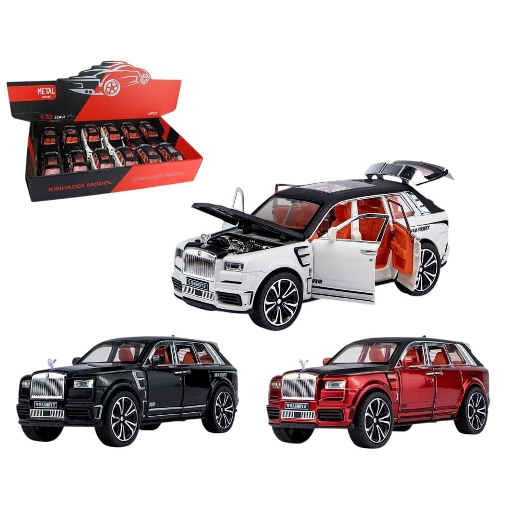 Xhd-B3213 1 32 C-B Işikli Sesli̇ Model Rr Metal Jeep