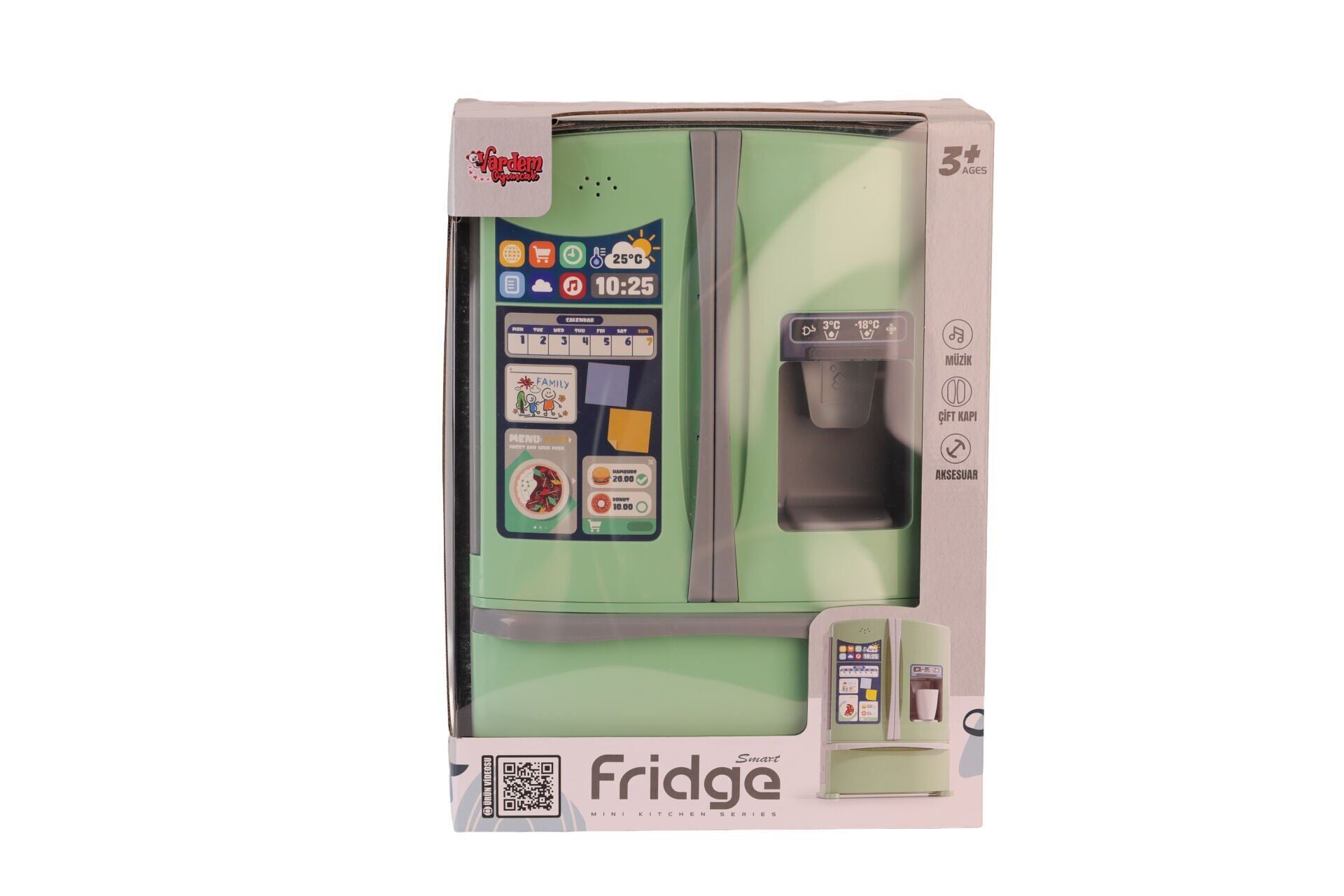Ld-887A Sesli̇ Aksesuarli Buzdolabi