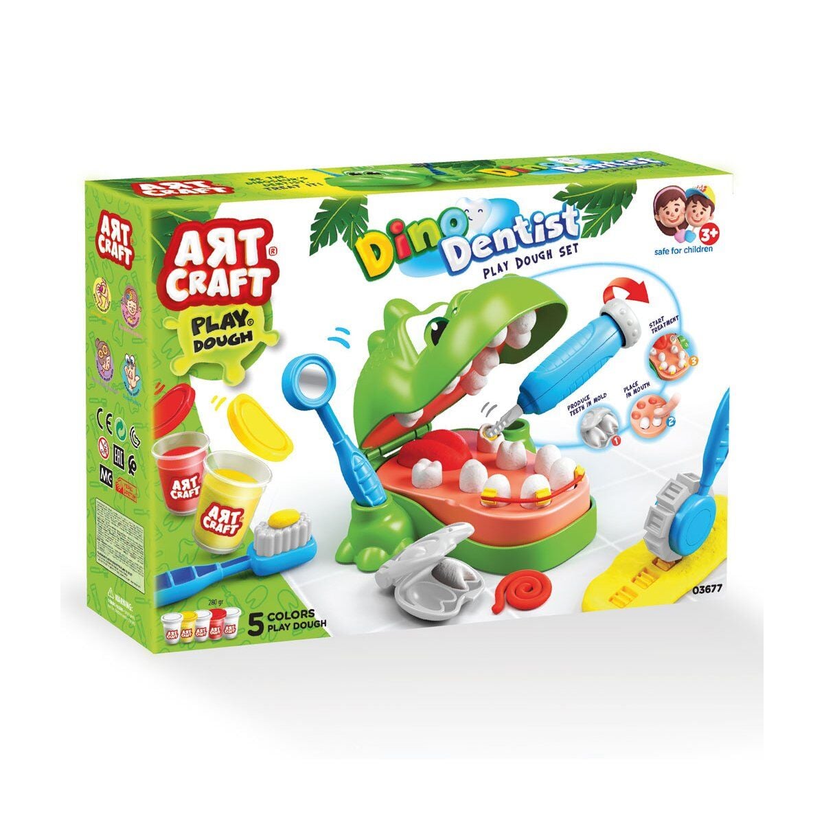 03677 Di̇no Di̇şçi̇ Hamur Set