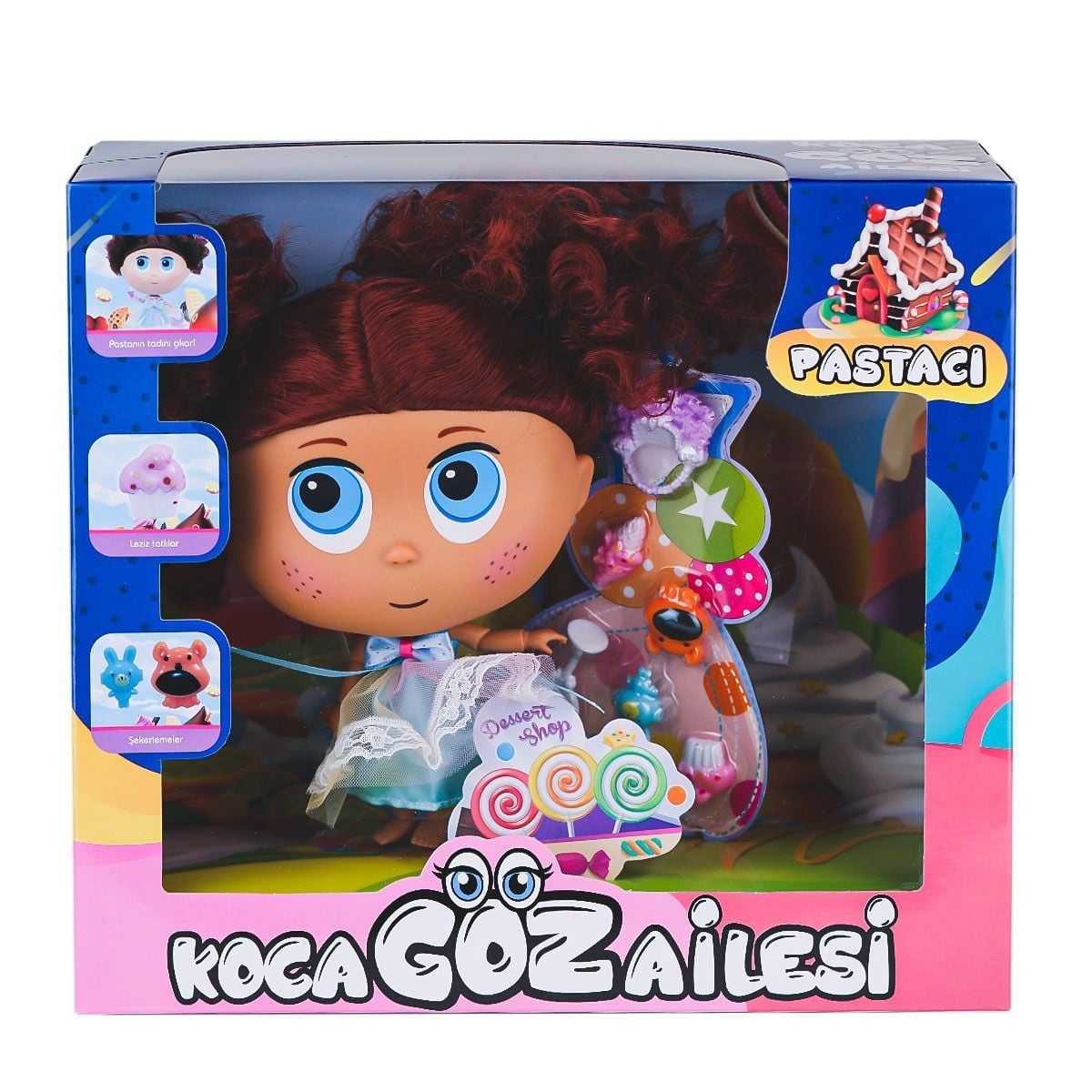 Bld328 Koca Göz Ailesi Pastacı Kız-Birliktoys