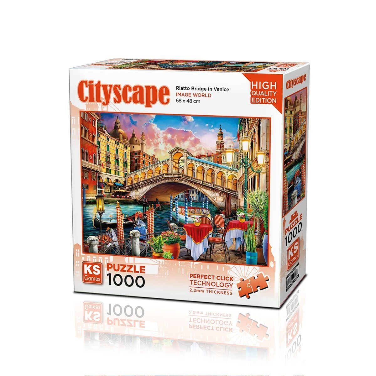 20757 Puzzle 1000 Ri̇atto Bri̇dge İn Veni̇ce