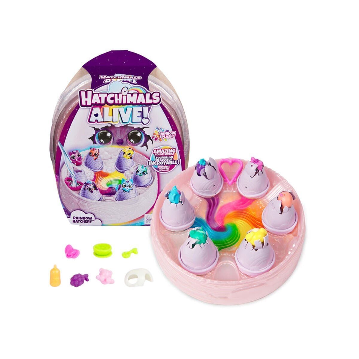Spm-6070168 Egg Hatchi̇mals Ali̇ve Rai̇nbow Hatcery