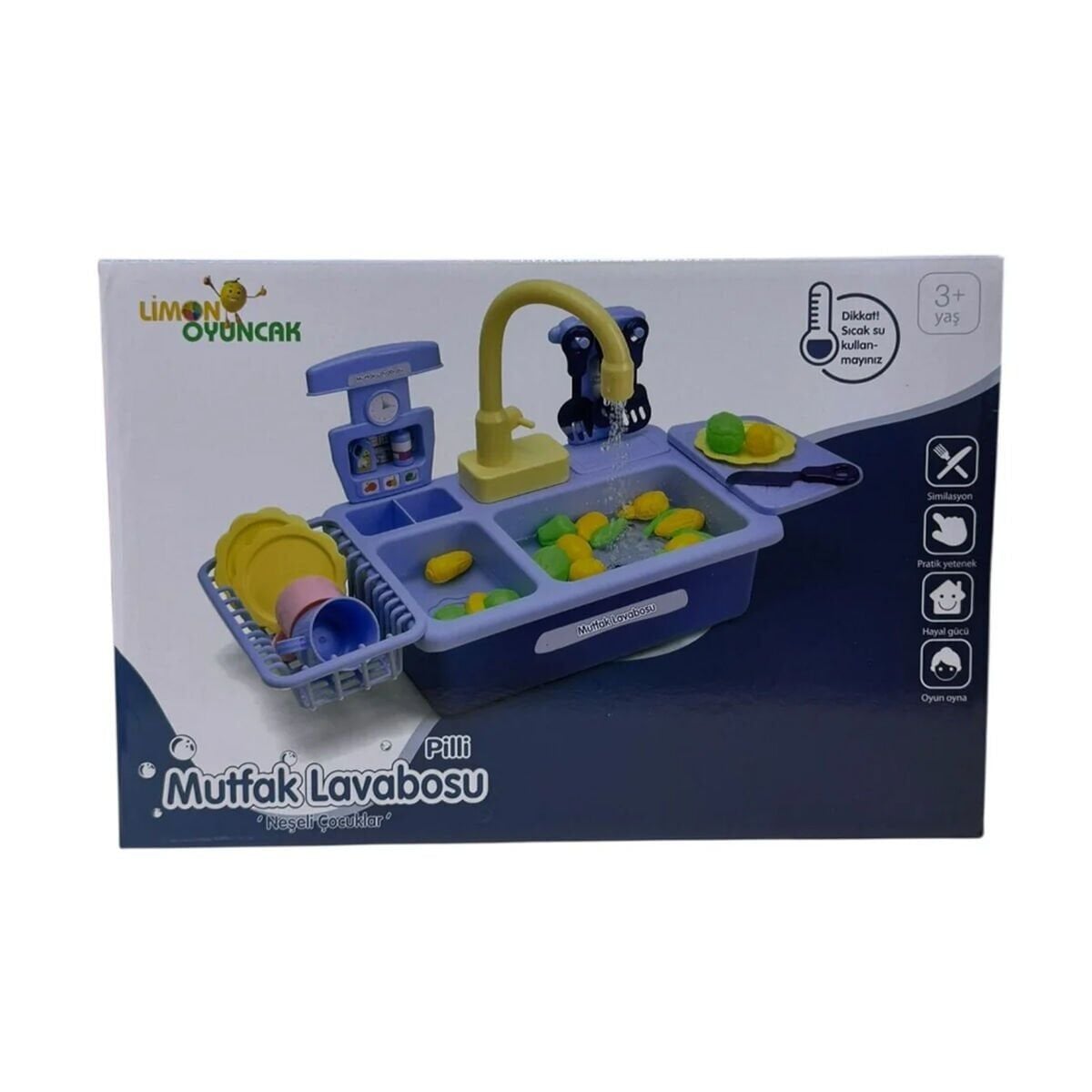 218-1 Lavabo Oyun Seti̇ Pi̇lli̇