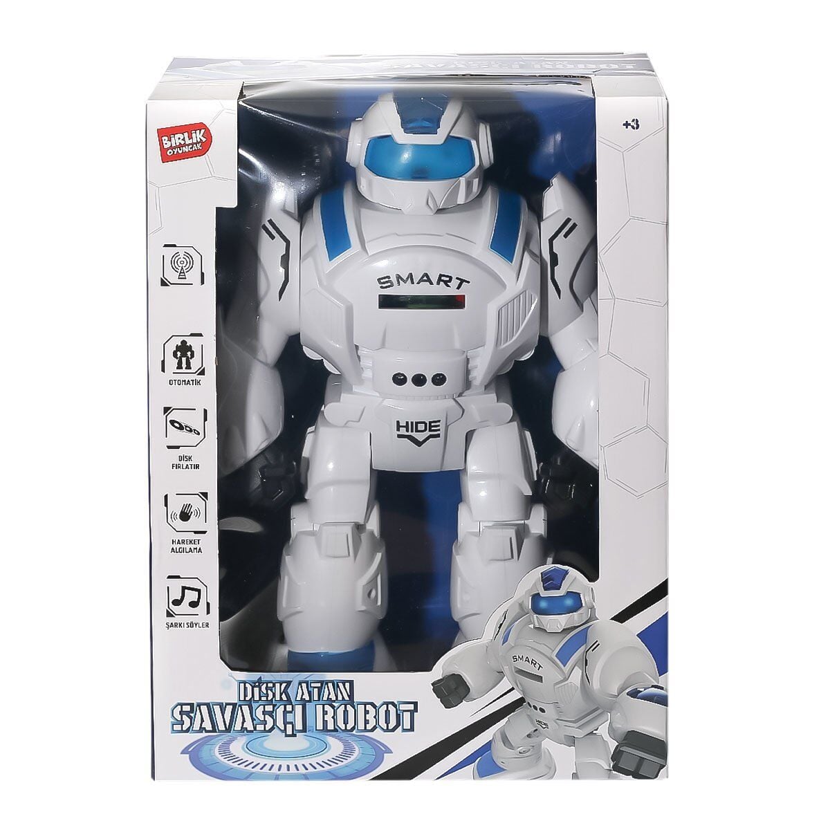 27115 Kumandalı Disk Atan Süper Robot-Birliktoys