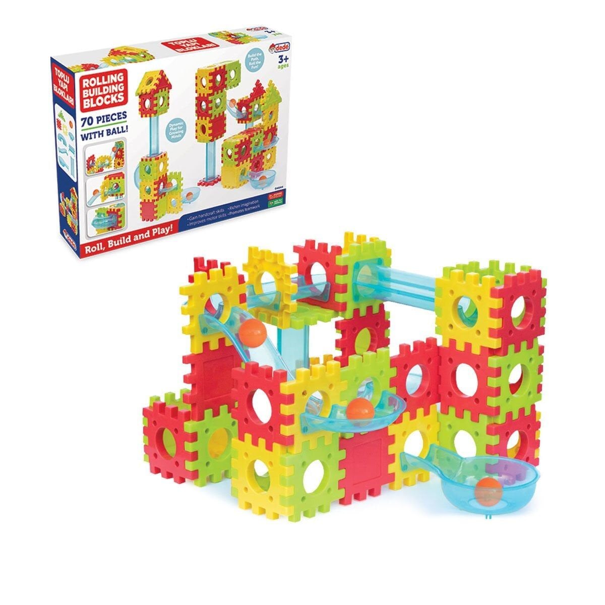 04044 Toplu Yapı Blokları 70 Parça-Fentoys