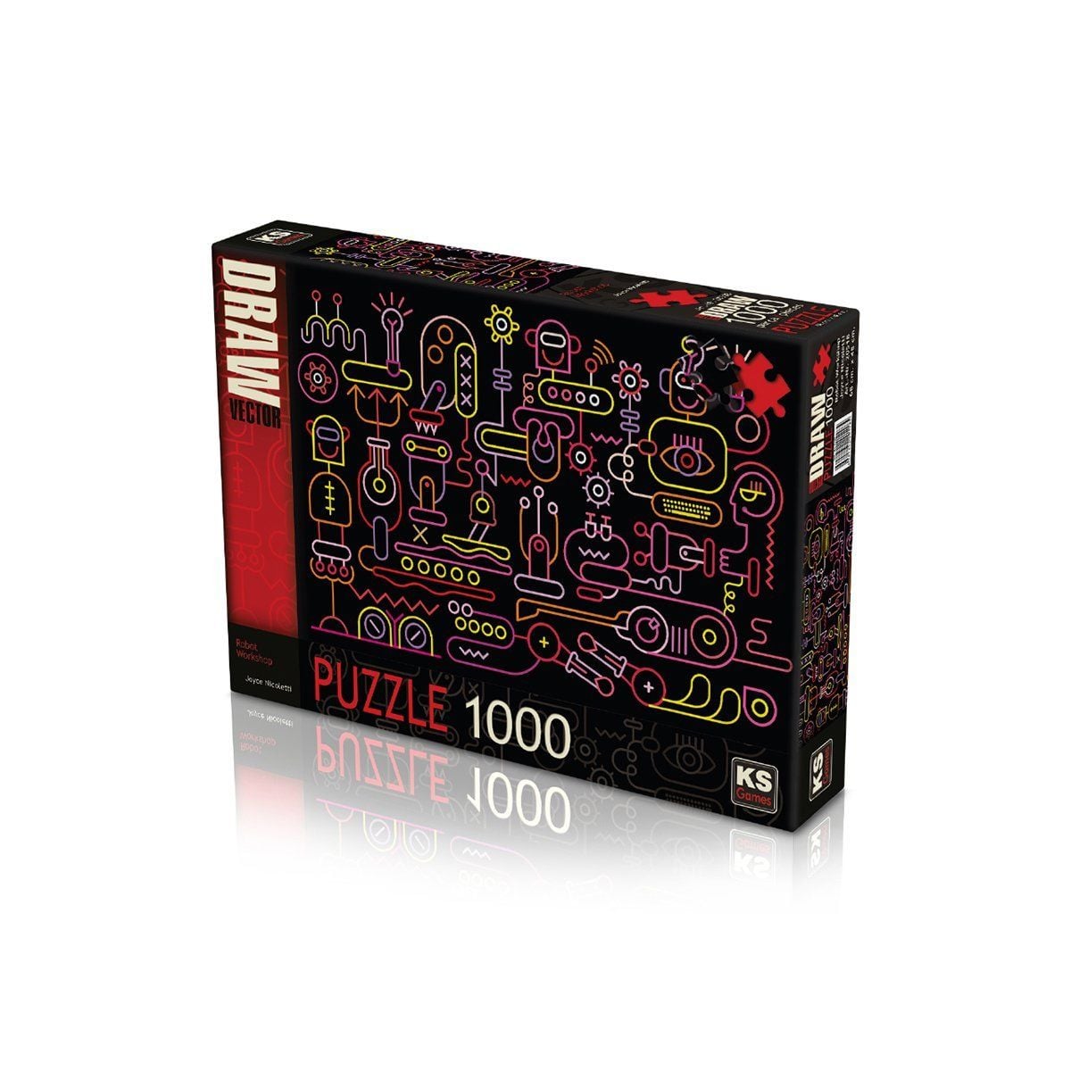 20518 Robot Atölyesi 1000 Parça Puzzle-Ks Puzzle