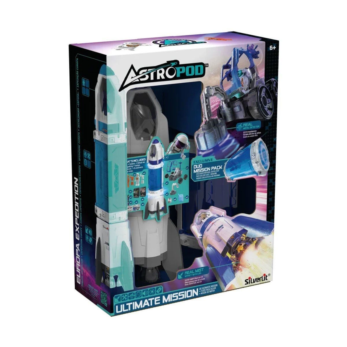 Sil 80339 Silverlit Astropod Ana Mekik Ve Metal Dedektör Aracı-Necotoys