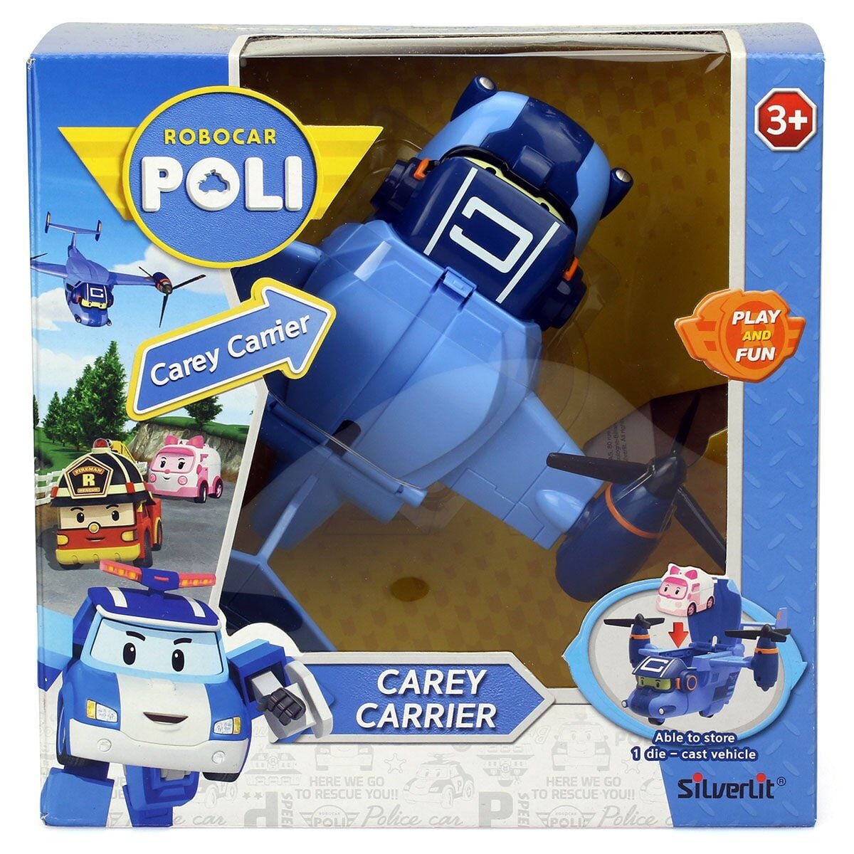 Poli 83361 Robocar Poli̇ Kargo Uçaği