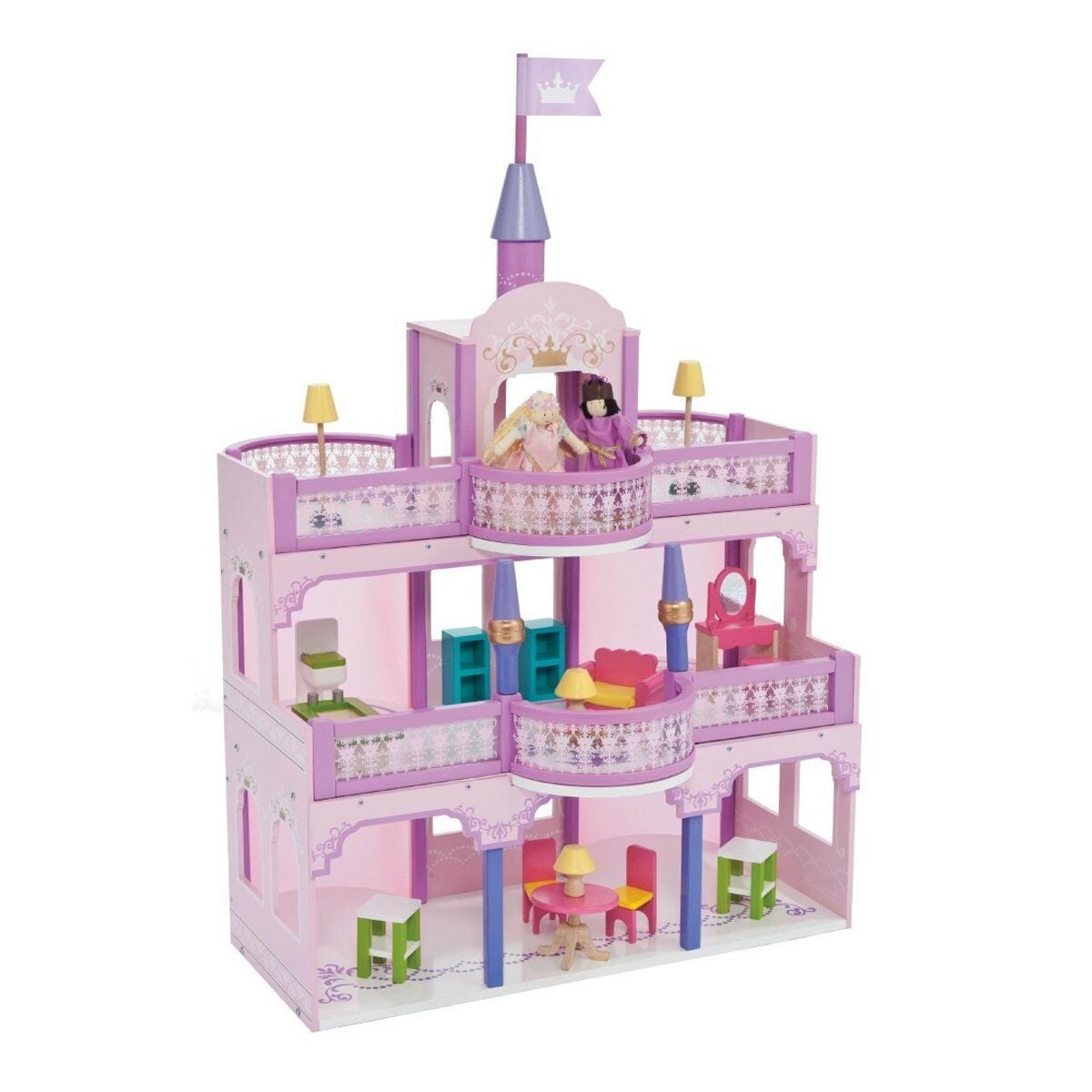 3385Rf Mentari Ahşap Prenses Kalesi