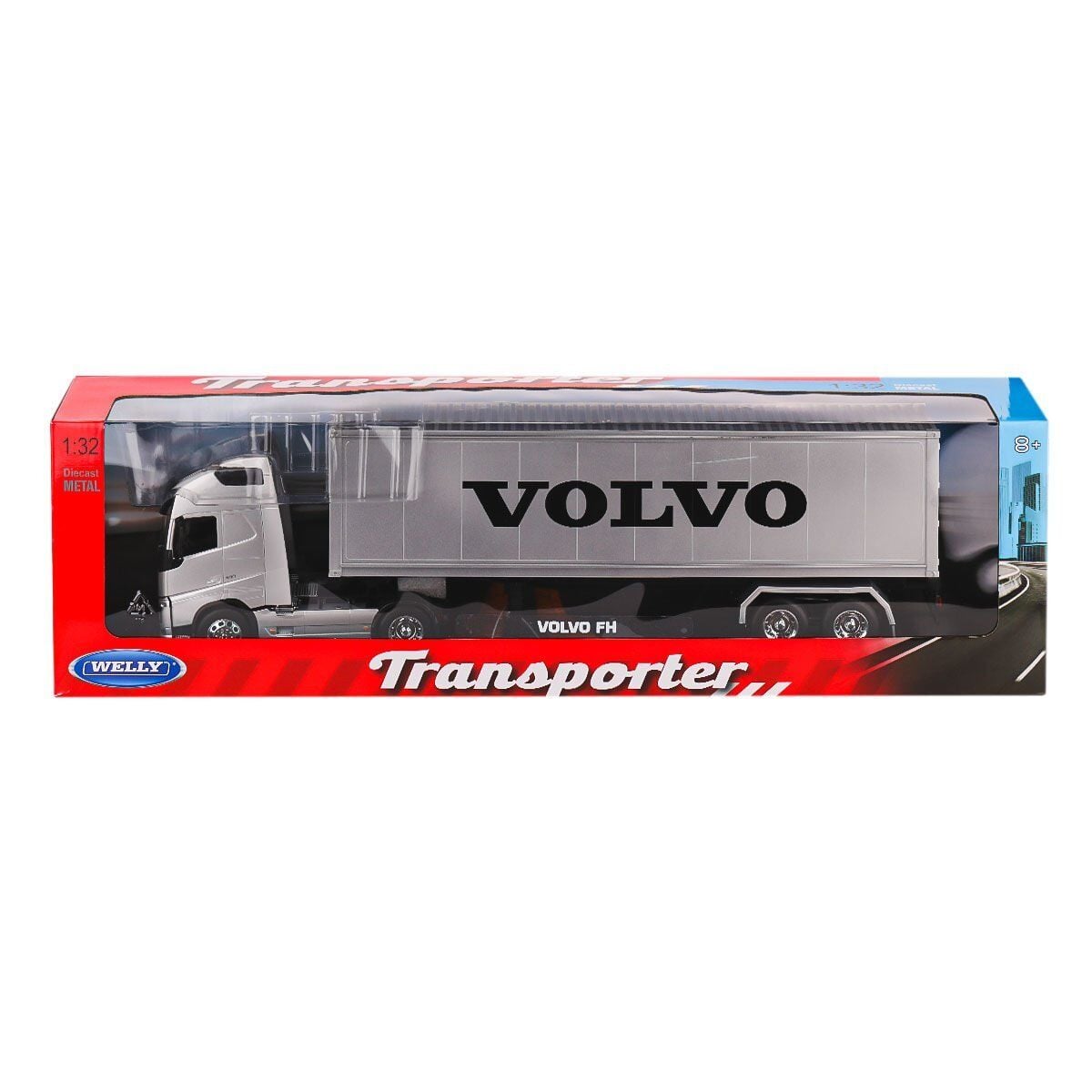 32691S-W Welly Volvo Fh 4X2-Karsan Oyuncak