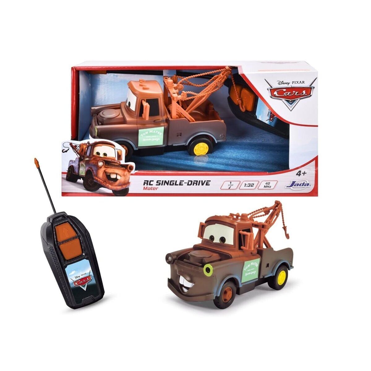 203081009 Rc Cars Mater 1:32 1 Channel 40 Mhz Forward-Straight Backward-Cur