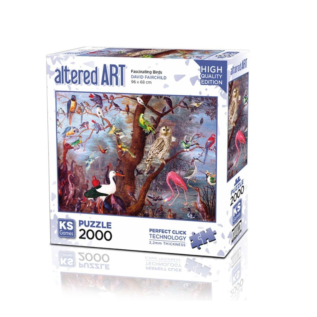 22515 Fascinating Birds 2000 Parça Puzzle-Ks Puzzle
