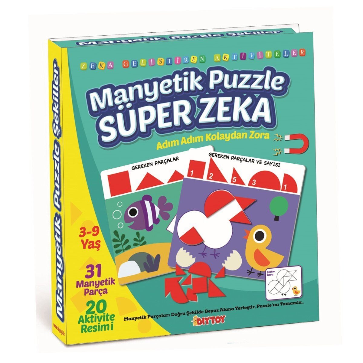 1536 Manyeti̇k Puzzle Süper Zeka