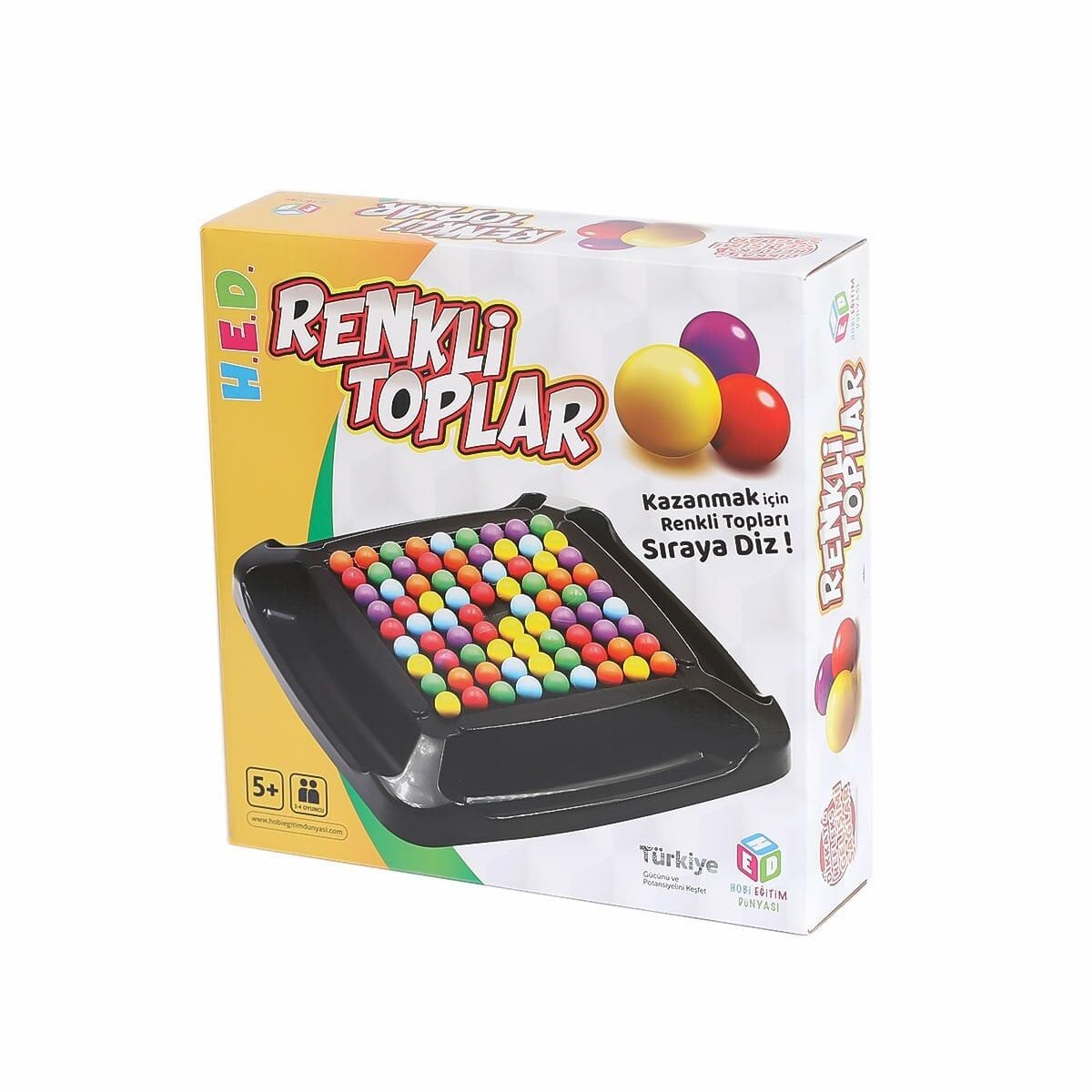 Hed 089 Renkli Toplar Kutu Oyunu-Hobi