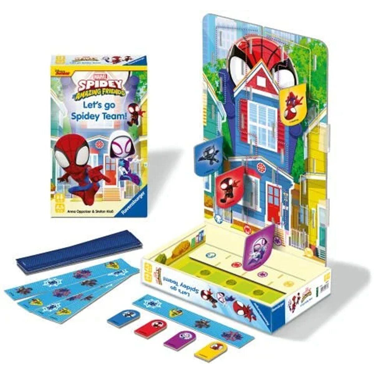 248728 Ravensburger- Spidey Takımı- Seyahat Boy Kutu Oyunu