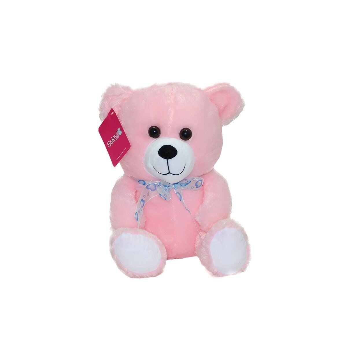 1181 Selay, Oturan Ayı Pembe 30 Cm