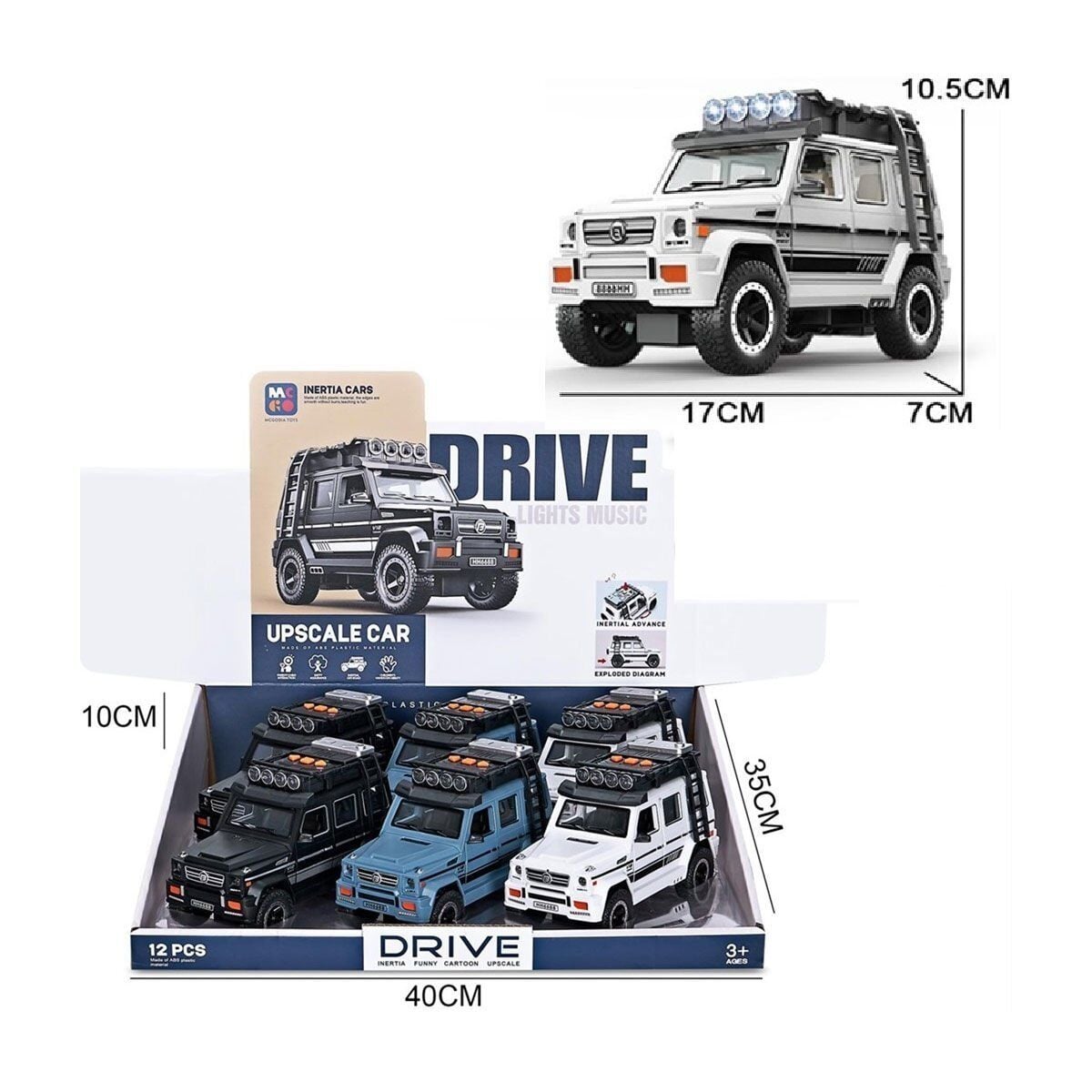 Mg-D700-04 Işıklı Müzikli Lüks Jeep-Vardem Oyuncak