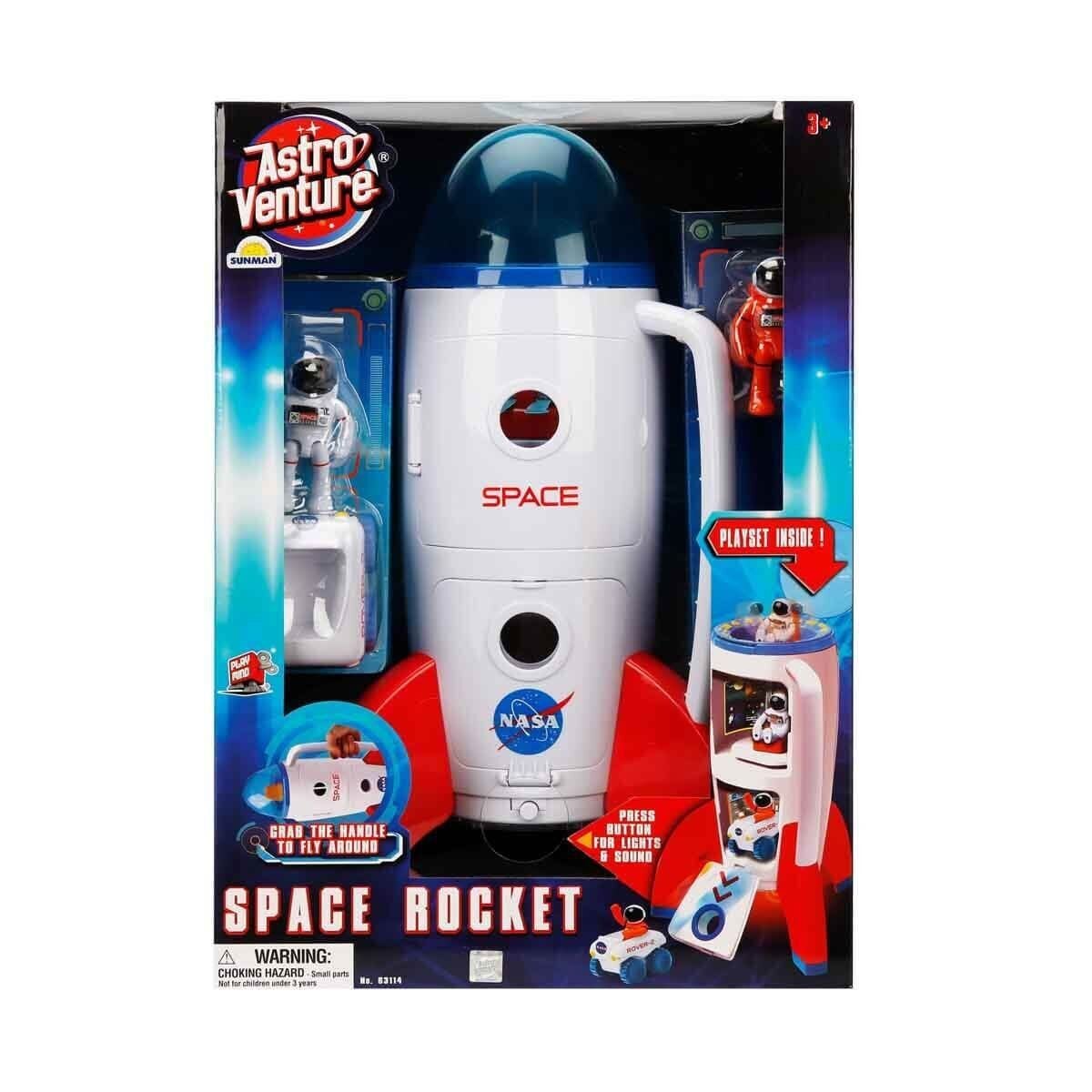 106114 Astro Venture Sesli Ve Işıklı Uzay Roketi-Sunman