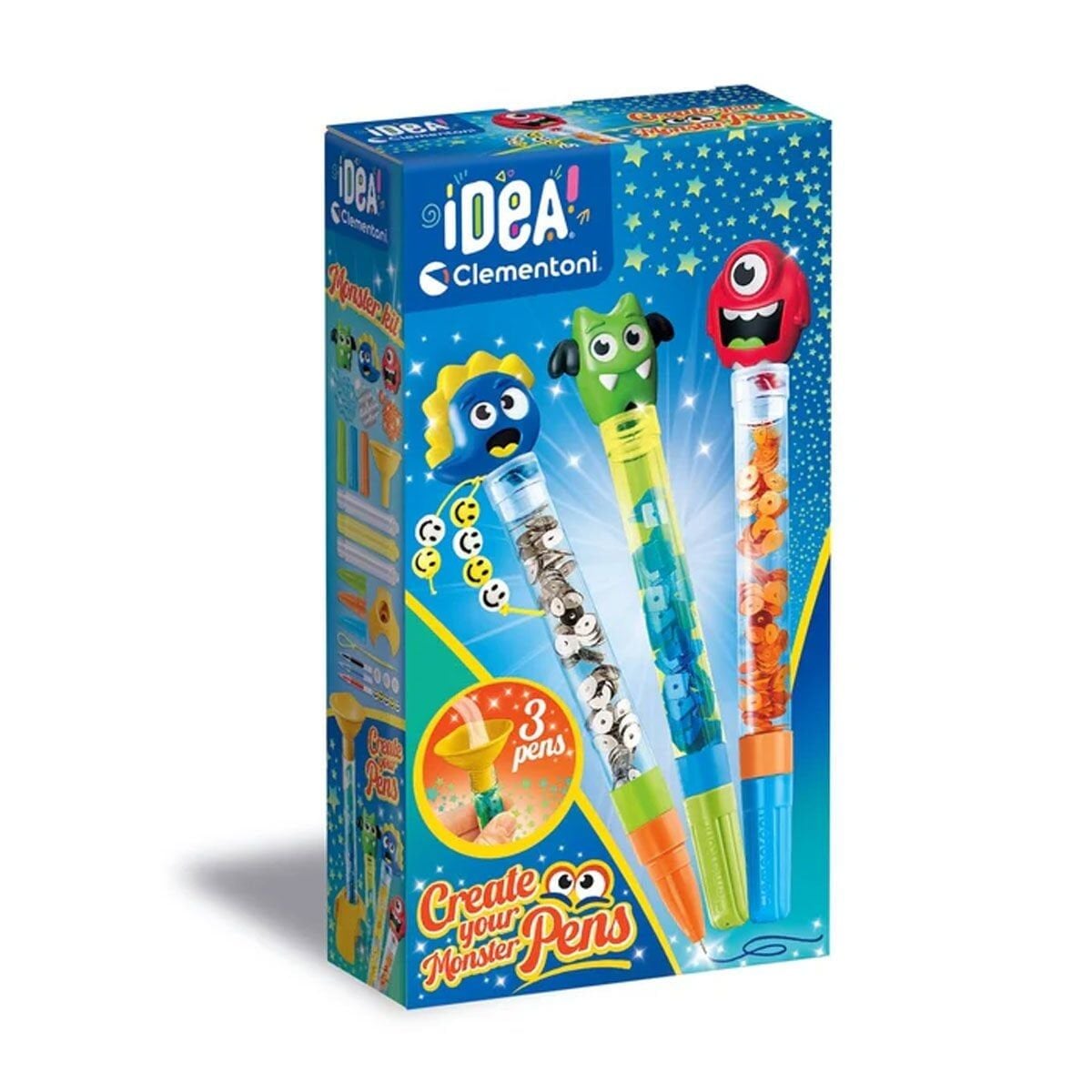 18828 Idea Clemetoni- Mini Kalem Laboratuvarı- Canavarlar